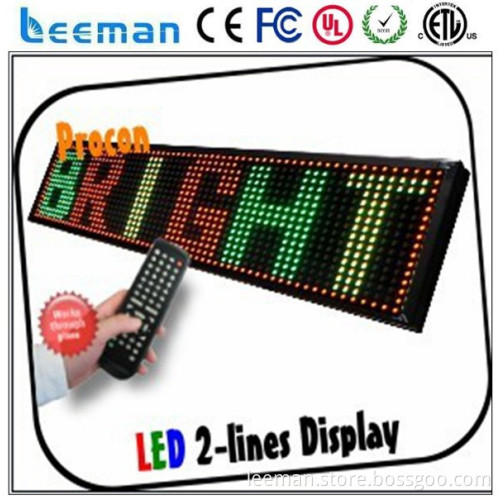 p10 outdoor single color led display module P10 Advertising outdoor Programmable scroll led sign